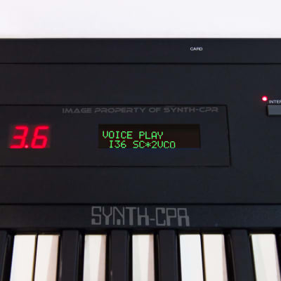 Yamaha SY22, Yamaha SY35 OLED Display Screen Upgrade *Green*