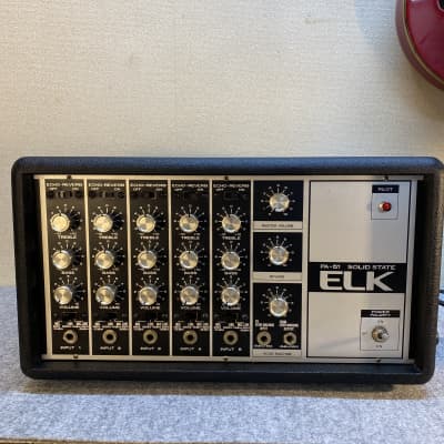 1976 Elk PA-51 with built in spring reverb and send/return- Nice! for sale