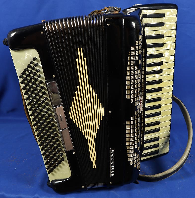 Vintage Excelsior Accordiana A Model 320N Accordion Made in Italy