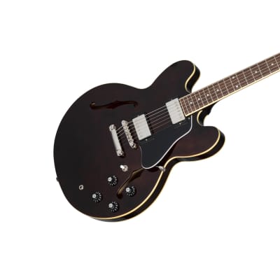 Epiphone Jim James Signature ES-335 Semi-Hollow Body Guitar - Seventies Walnut image 4