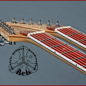 Custom  REK Portato Guitar two-handed tapping touch. Like a doubleneck double neck Chapman Stick image 4