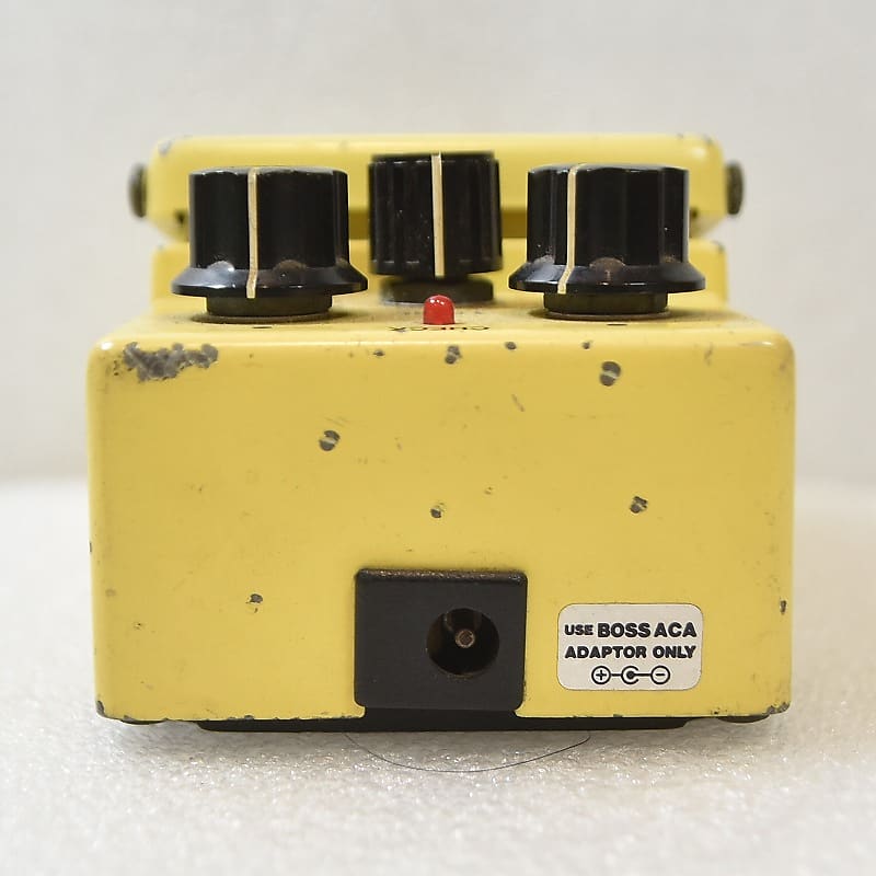 ギター BOSS SUPER Over Drive SD-1 JRC4558DD BOSS SD-1 Super Overdrive 1985 Vintage Guitar Pedal Made in
