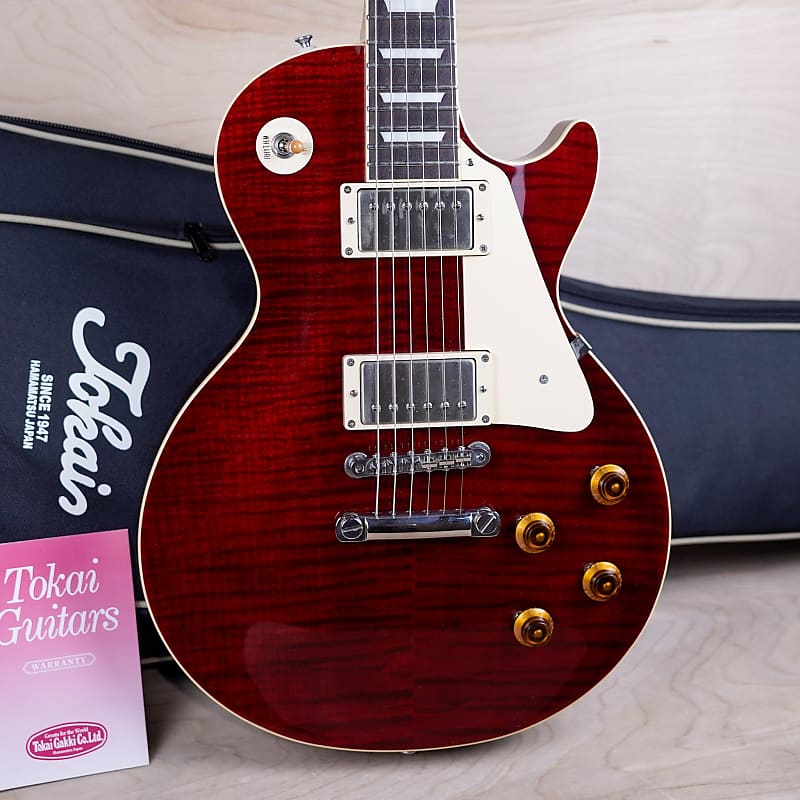 Tokai Love Rock Model LS148F SDR 2022 See Through Red Made in