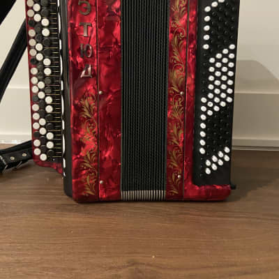 Tula accordion ETUDE-205M2 2021 Red image 1