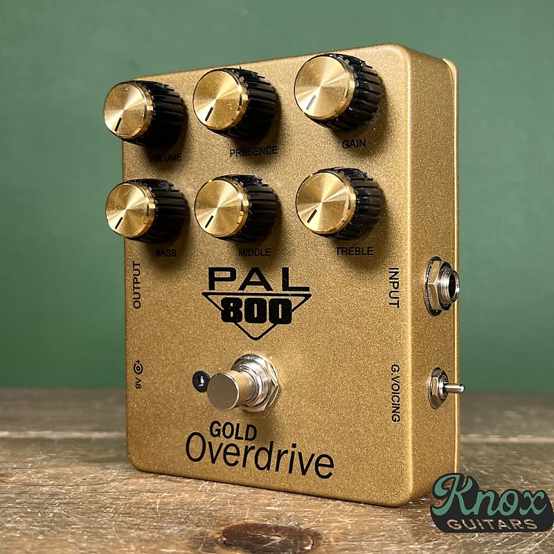 PedalPalFx PAL 800 GOLD Overdrive | Reverb