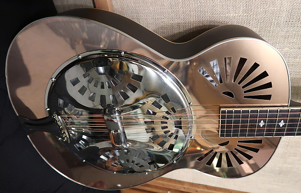 Liberty resonator guitar top