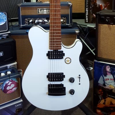 Sterling Sub Series by Musicman AX3 Axis Electric Guitar in White