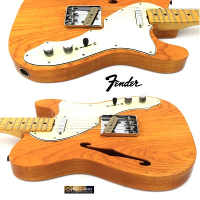 Fender Telecaster Thinline 1969  Original Natural Finish On Ash, 6.4 lbs. image 16