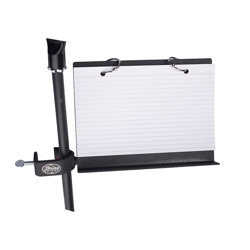 String Swing Mic/Music Stand Mounted Sheet Stand Attachment | Reverb