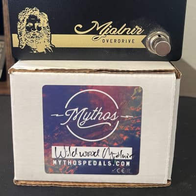 Reverb.com listing, price, conditions, and images for mythos-pedals-wildwood-edition-mjolnir-overdrive
