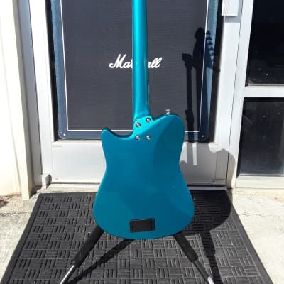 J. Backlund Design JBD-200  blue/ivory w case & stand USA built prototype, Not an Eastwood image 8