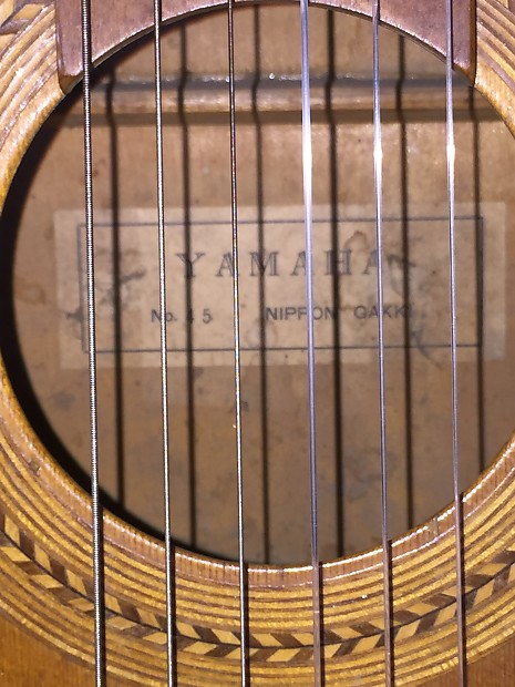 Yamaha No. 45 solid wood 1961 | Reverb
