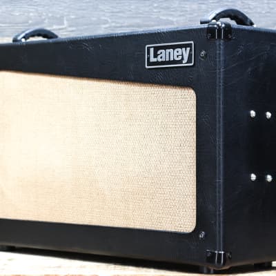 Laney CUB CAB with Warehouse G12C/S 150-Watt 8-Ohm 2x12" Guitar Cabinet w/Cover image 2