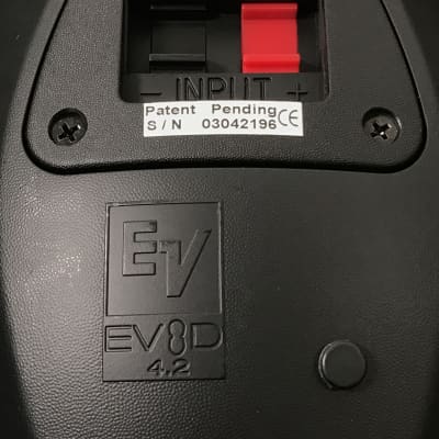 Electro Voice EVID 8D 4.2 Loudspeaker Pair Black image 13