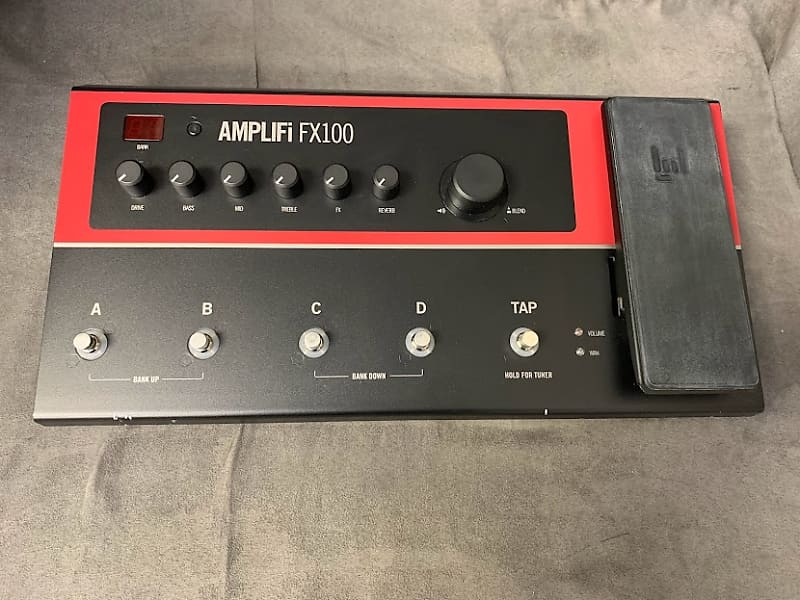 Line 6 AMPLIFI FX100 2014 - Matte Black / Red