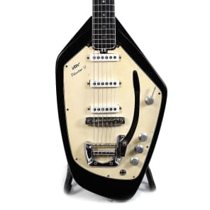 Vox Phantom VI 1960s Electric Guitar in Black image 3