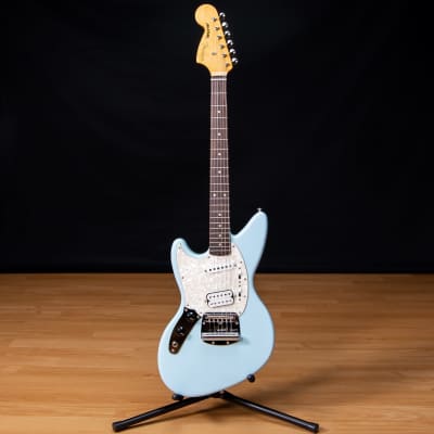 Fender Kurt Cobain Jag-Stang Left-Hand - Rosewood, Sonic Blue SN MX21548899 image 2