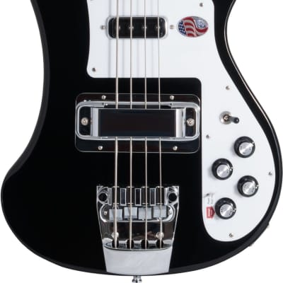 Rickenbacker 4003s Reissue Bass Jetglo Black image 1