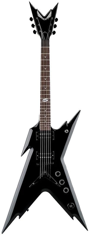 Dean Guitars RZR DB CBK NC Electric Guitar - Classic Black, Bundle