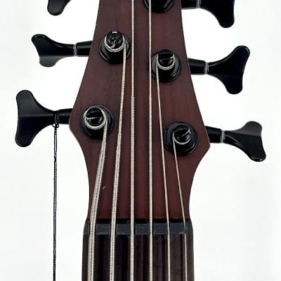 Ibanez SR506EBM SR Standard 6 String Electric Bass - Brown Mahogany Serial#:I230317133 image 7