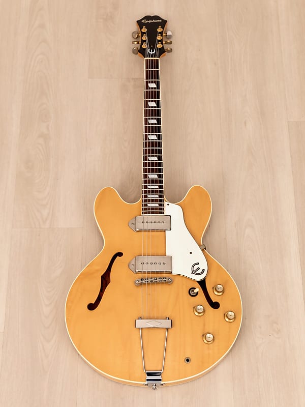 1996 Epiphone Casino Natural Pre-Elitist Revolution w 1996 Epiphone Casino Natural Pre-Elitist Revolution w