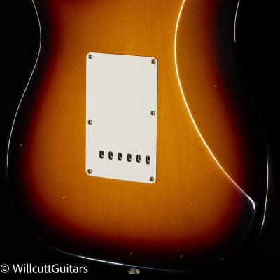 Fender Custom Shop Willcutt True '62 Stratocaster Journeyman Relic 3-Color Sunburst Large C (029) image 2