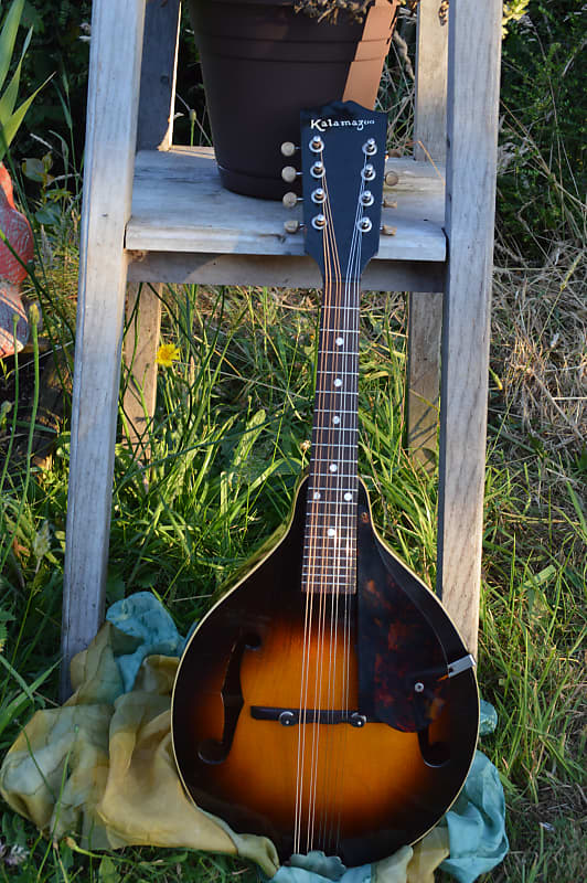 Gibson Kalamazoo KM 22 Mandolin 1937 Tobacco Sunburst Reverb