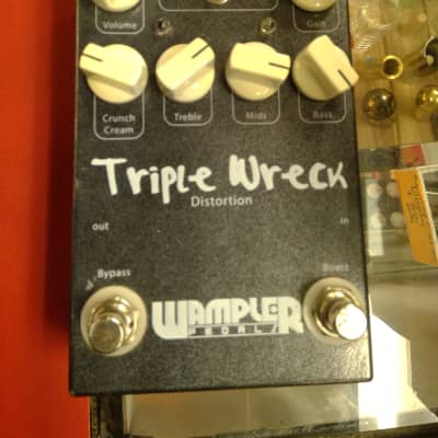 Wampler Triple Wreck Distortion Pedal | Reverb