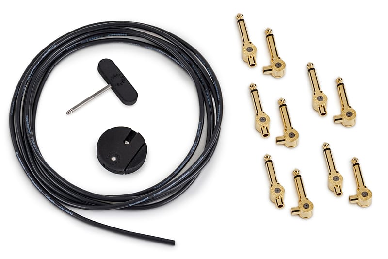 Rockboard Gold Solderless Cable System Makes 5 Cables image 1