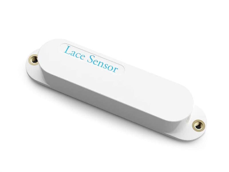 Lace Sensor Light Blue - Single Coil Pickup - White | Reverb
