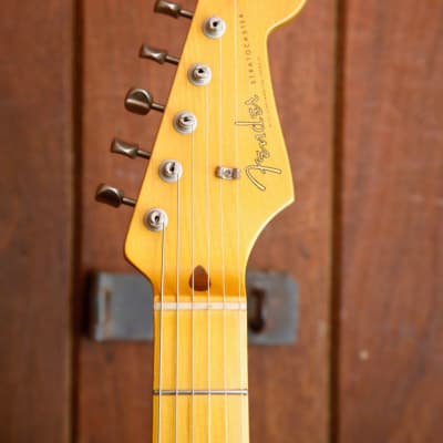 Fender Japan ST-57 Stratocaster 2-Tone Sunburst Electric Guitar Pre-Owned image 3