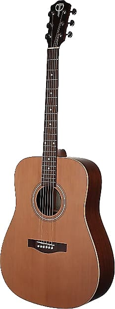 Teton STS105NT-L Cedar Top Dreadnought Left-Handed, Free Shipping image 1
