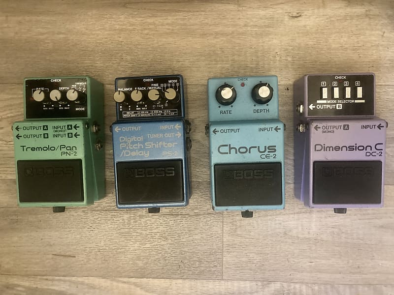 Boss pedals bundle Reverb