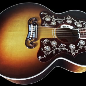 2014 Gibson SJ-200 Bob Dylan Custom Shop Players Edition Vintage Sunburst image 1