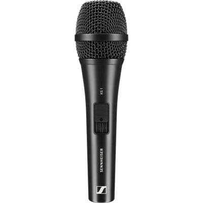 Sennheiser XS 1 Handheld Cardioid Dynamic Vocal Microphone (3-Pack) Bundle with 3x Pop Filter and 3x 20" XLR-XLR Cable image 2