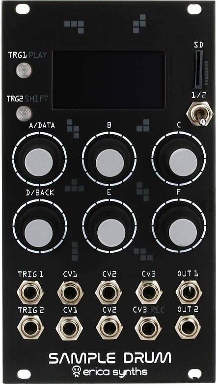 Erica Synths Sample Drum (モジュラーシンセ) Erica Synths Sample Drum | Reverb
