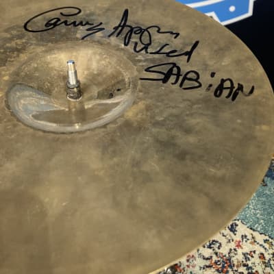 Sabian Carmine Appice SIGNED 12" Prototype AA Splash (#5) - Natural image 4