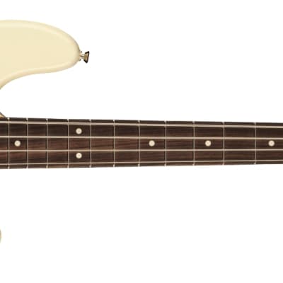 Fender American Professional II Precision Bass with Rosewood Fretboard - Olympic White image 2