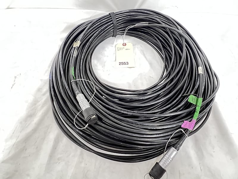 Optical Cable Corp B02-065C-A 200FT Military Fiber Optic | Reverb