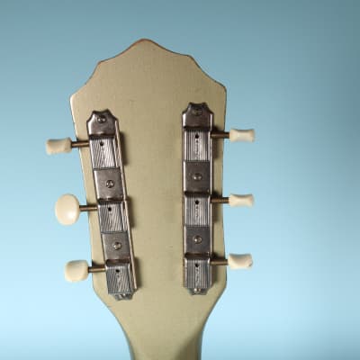 1950's-60's Silvertone Aristocrate Model 1365 Silver Electric Guitar image 10