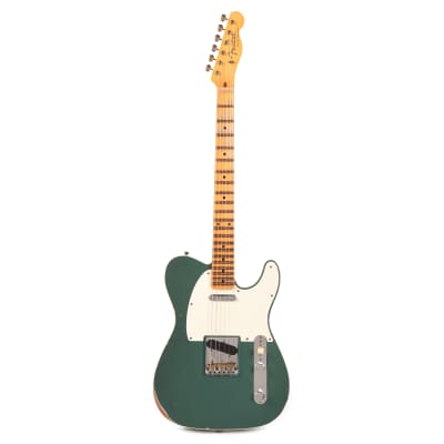 Fender Custom Shop 1959 Telecaster Custom Relic Aged Sherwood Green Metallic (Serial #CZ577755) image 4