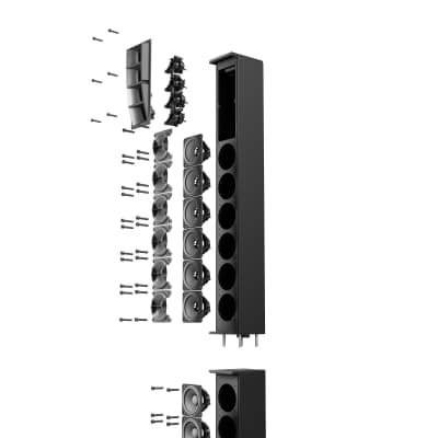 LD MAUI44G2 Cardioid Powered Column Loudspeaker image 8