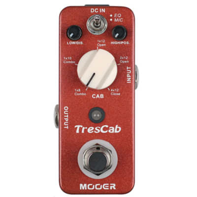 Mooer TresCab Cab Simulated Micro Guitar Effects Pedal image 2