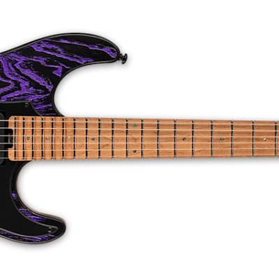 ESP LTD SN-1000HT Electric Guitar Purple Blast image 3