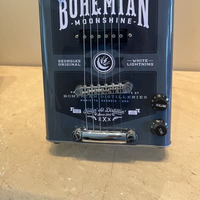 Bohemian  Oil Can Guitar Moonshine  ~2 Single Coils~ image 3