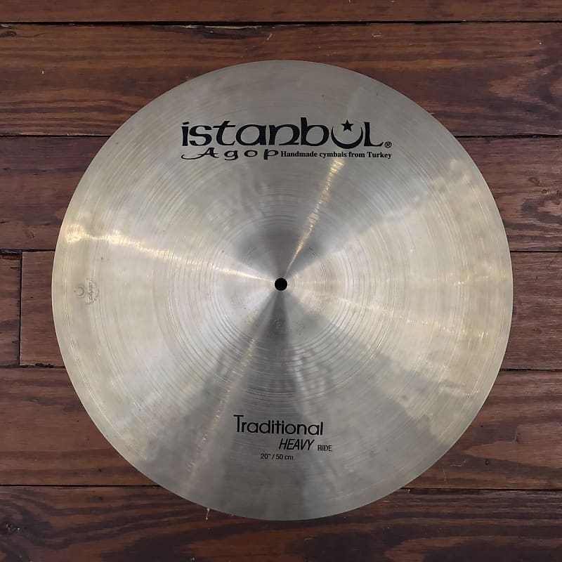 USED Istanbul Agop Traditional 20" Heavy Ride Cymbal image 1