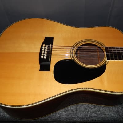 MADE IN JAPAN 1975 - YAMAKI YW60 - WONDERFUL - MARTIN D41 STYLE - 12STRING ACOUSTIC GUITAR image 4