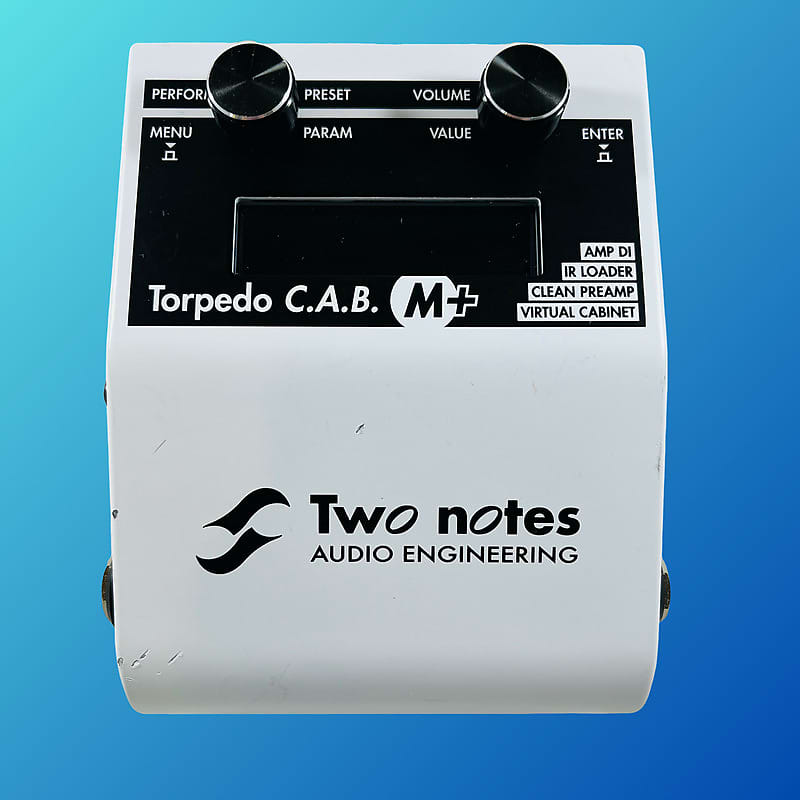 Two Notes Torpedo C.A.B. M+ Speaker Simulator | Reverb