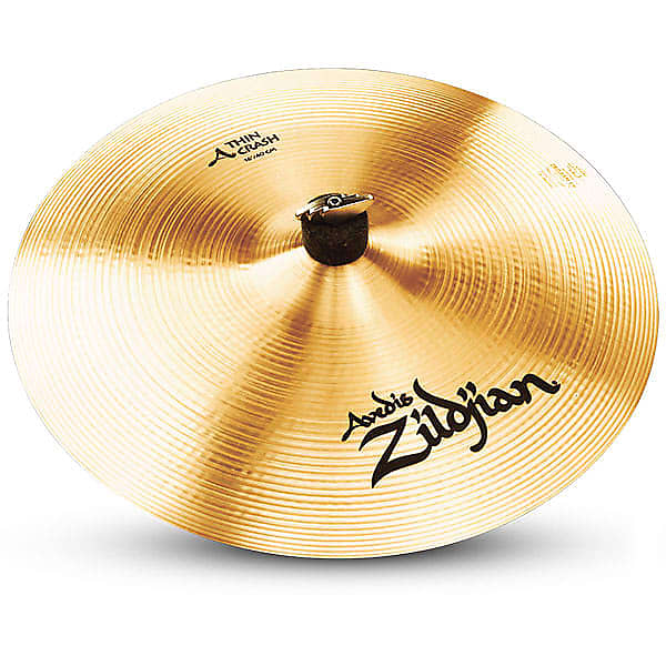 Zildjian 16" A Series Thin Crash Cymbal 1982 - 2012 image 1