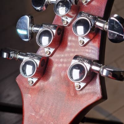 Crimson guitar Costom 2010s - Red sparkle image 6